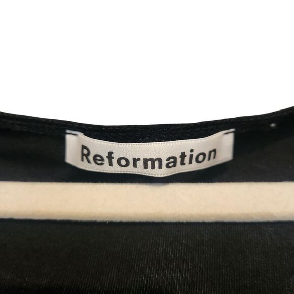 Reformation wrap dress small. Basic little black dress comfy - Picture 3 of 5